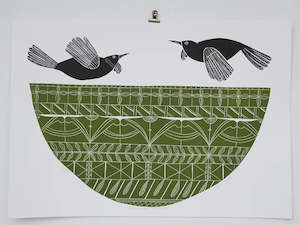 Annie Sandano: Kauri Green with Tuis