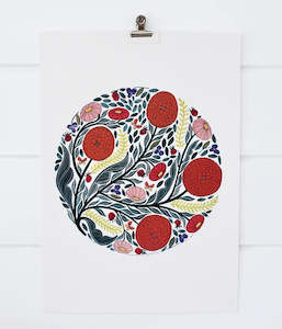 Annie Sandano: Raspberries and Butterflies