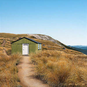 Michelle Bellamy: Relax Hut, Mt Robert, Nelson Lakes