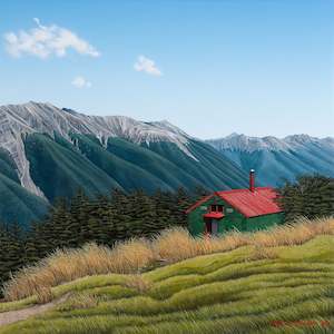 Michelle Bellamy: Kea Hut, Mt Robert, Nelson Lakes, New Zealand 2020