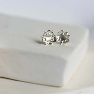 Natalie Salisbury: Briar Double Flower Studs