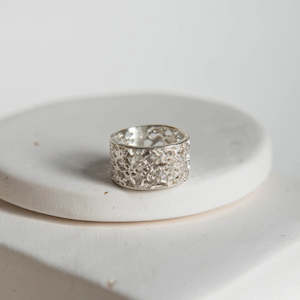 Natalie Salisbury: Lace Band Ring