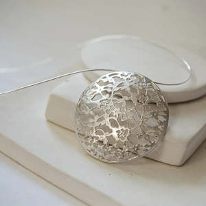 Natalie Salisbury: Lace Detail Necklace