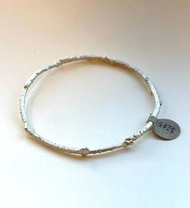 Natalie Salisbury: Silver Briar Branch Bangle