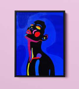 Agate Rubene: Blue Diamond