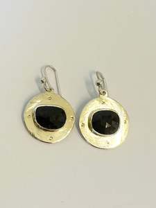 John Z Robinson Jewellery: Ruby Earrings - Sterling Silver