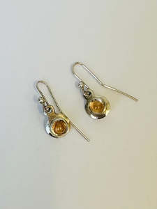 Mandarin Garnets - Sterling Silver