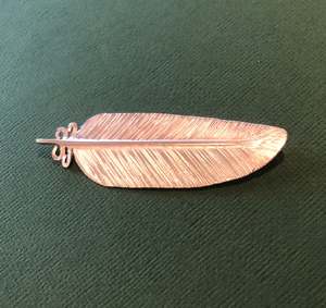 Keruru Feather Brooch
