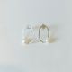 Oval Pearl stud Earrings