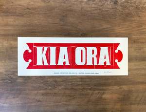 Prints: Kia Ora Print |