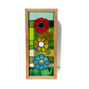 Glass: 3 Blooms in a Box