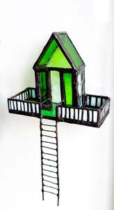 Glass: Quarter Acre & Picket Fence Wall Sculpture
