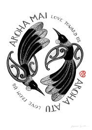 New: Aroha Mai, Aroha Atu open edition giclee print