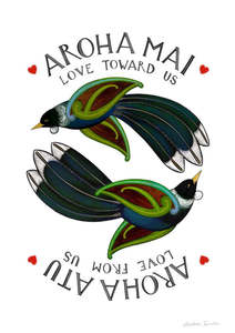 Aroha Mai, Aroha Atu open edition giclee print