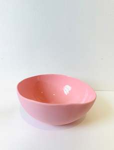 New: Pink Porcelain Bowl