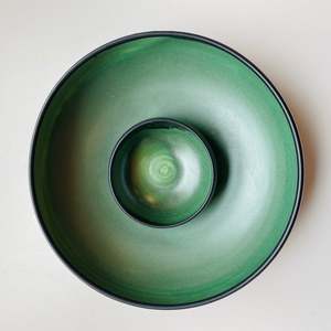 From Earth: Jade & Black Bowls