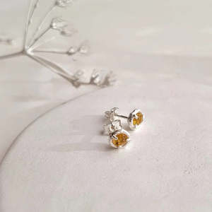 Festive Treats: Citrine Bud Studs
