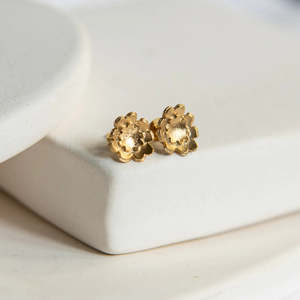 New: Briar Double Flower Studs