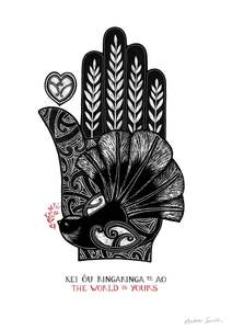 The World is Yours open edition giclee print