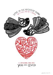 New: Love is the Greatest Gift open edition giclee print