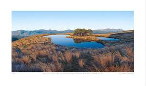 Nelson Artists: Two Tarns near Lake Sylvester, Kahurangi National Park, New Zealand