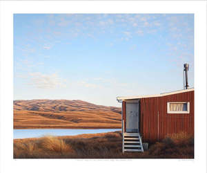 Nelson Artists: Fisherman’s Home at Lake Onslow, Central Otago, New Zealand