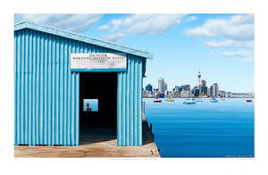 Nelson Artists: Stanley Point Sailboats, Auckland, New Zealand