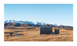 Alone at the Hawkduns, Falls Dom , Central Otago, New Zealand
