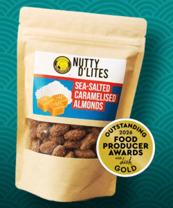 Fathers Day: Sea-Salted Caramelised Almonds