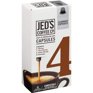 Products: Jed’s Coffee Capsules 4 Very Strong 10pack – Redbasket – Online Grocery