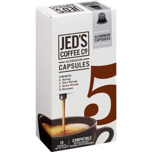 Jed’s Coffee Capsules 5 Extra Strong 10pack – Redbasket – Online Grocery