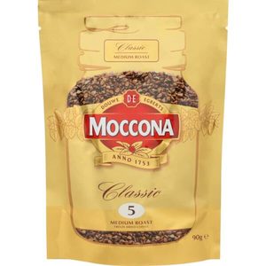 Moccona Classic Instant Freeze Dried Coffee Medium Roast Refill 90g – Redbaske&hellip;