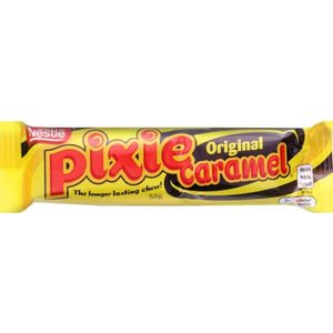 Nestle Chocolate Bar Pixie Caramel 50g – Redbasket – Online Grocery