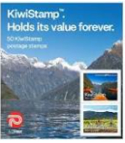 Products: Kiwi Stamps Booklet x 50 - Red Circle