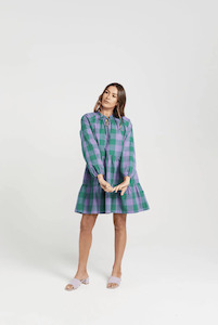 Thing Thing: THING THING Paradiso Dress - Grape Malachite