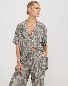 Charlie Holiday: CHARLIE HOLIDAY Lola Shirt - Retro Zebra