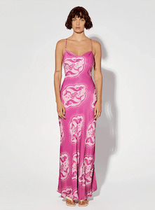 KIVARI Isla Bias Maxi Dress