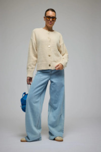 ARAMINTA JAMES Aime Cardigan - Milk