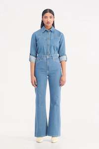 Nobody Denim: NOBODY DENIM Anita Flare - Blue Wren