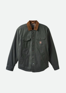 BRIXTON Builders Durham Jacket - Washed Black