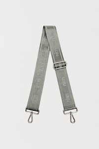 Nim The Label: NIM THE LABEL Shoulder Strap - Moss Mono/Gold