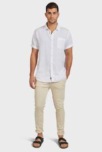 THE ACADEMY BRAND Cooper Slim Chino - Sand