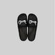 CRATE Unisex Scripted Slides - Black