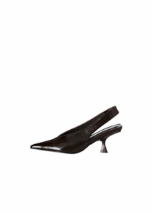 ALIAS MAE Frankie Heel - Choc Crinkle Patent