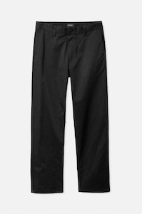 BRIXTON Choice Chino Relaxed Pant - Black