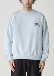 S DOUBLE Root Dots Crew - Washed Baby Blue