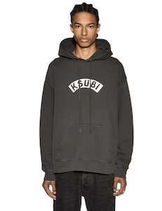 Hoodies: KSUBI Baddies Biggie Hoodie - Faded Black