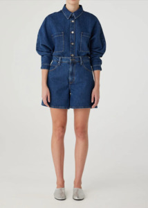 NOBODY DENIM Mira Short - Steel