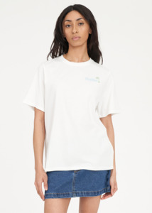 HUFFER Classic Tee 170/Matisse - Chalk