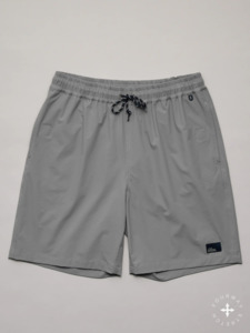 Mens: JUST ANOTHER FISHERMAN Crewman Shorts 2.0 - Steel Grey